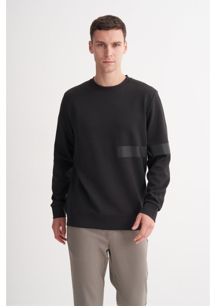 Erkek Sweat 53265 Siyah