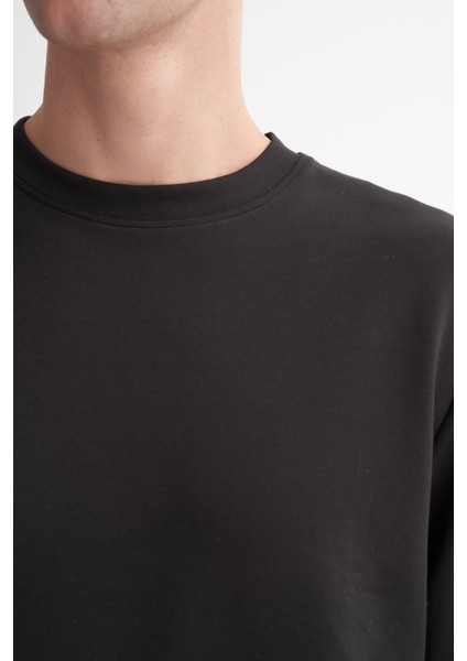 Erkek Sweat 53265 Siyah fırsatları