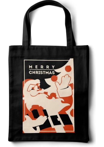 Bez Çanta – Noel Baba Illüstrasyon - 35X40