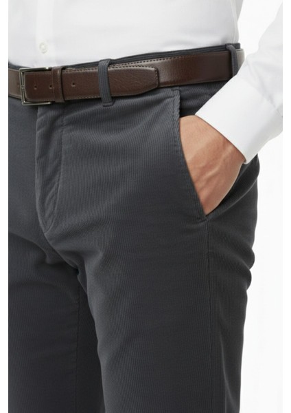 Erkek Kışlık Kadife Pantolon Klasik Kalıp BGL-ST04828 indirimleri