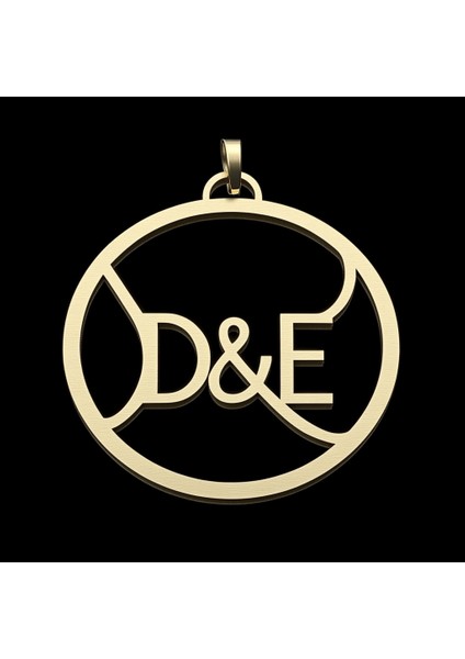 8 Ayar Altın Kolye Ucu D&e GM10844 0.5 gr fırsatları
