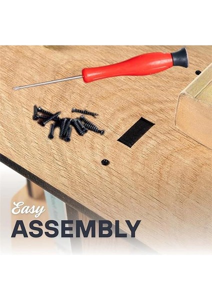 360° Döner Kitaplık – Modern ve Dekoratif Çok Katmanlı Ahşap Kitap ve Dergi Rafı (Meşe, 5