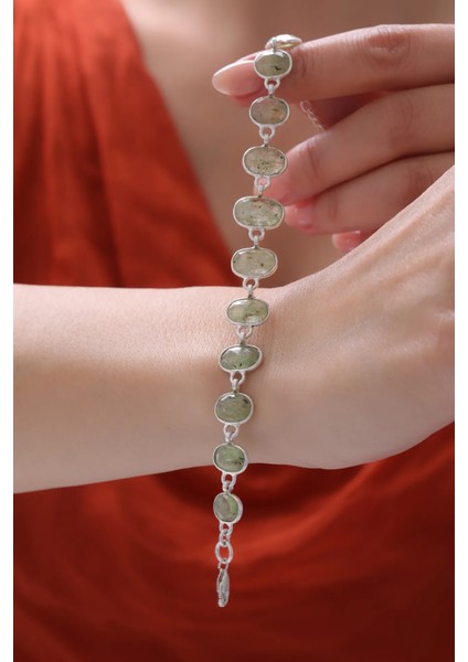 Gümüş Renk Çelik Minimal Tasarım Erkek Bileklik