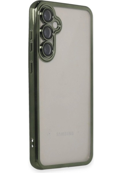 Samsung Galaxy S23 Fe Kılıf Lensli Silikon - Yeşil fiyatları