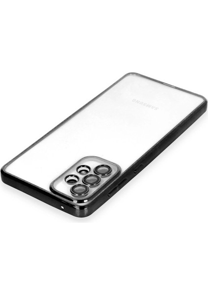 Rdbydn Newface Samsung Galaxy A73 5g Kılıf Razer Lensli Silikon - Siyah modelleri