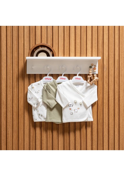 Farm Village Theme 3'lü Zıbın Set 51078