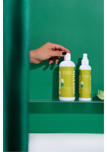 Yağlı Saç Derisi ve Yağlı Saçlara Özel Yağlanma Karşıtı Saç Bakım Seti (Şampuan+Sprey) fiyatları