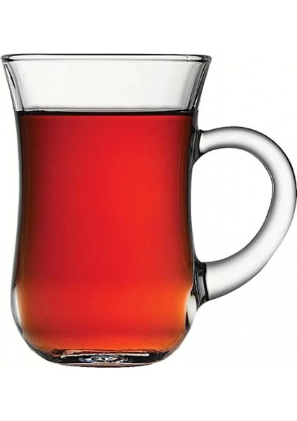 Kulplu Çay Bardağı 12'li Set Paşabahçe Glass You modelleri