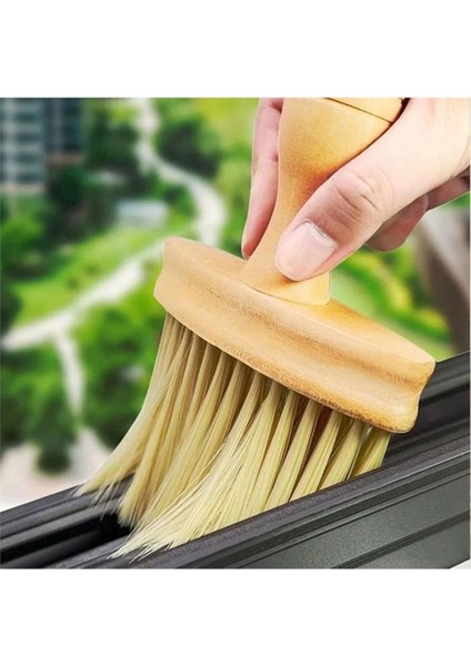 Araba Için Ahşap Saplı Yumuşak Kıl Fırça Detaylı Toz Alma Temizleme Fırçası indirimleri