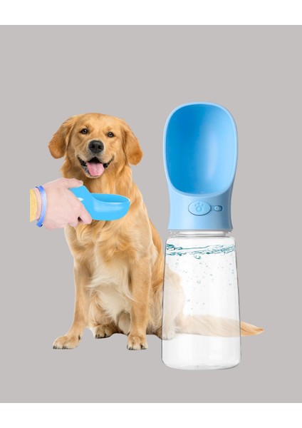 Akıllı Su Akış Kontrollü Köpek Su Matara Taşınabilir Gezdirme Şişesi fırsatları