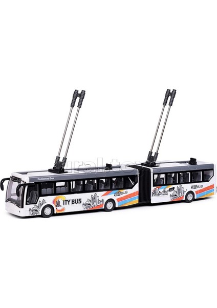 Şarjlı Uzaktan Kumandalı Full Fonksiyon Körüklü Oyuncak Otobüs 38 cm modelleri