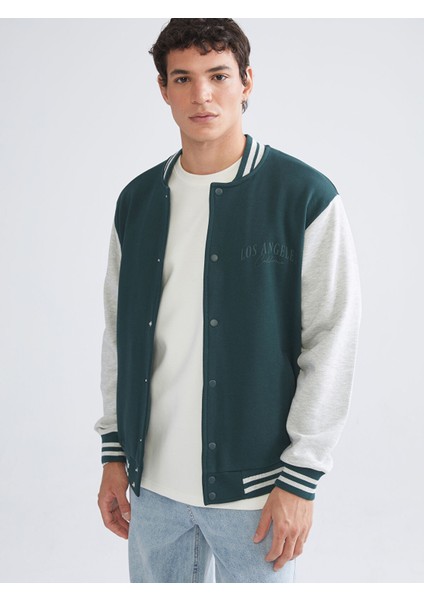 Yeni Sezon Rahat Kalıp Uzun Kollu Erkek Kolej Ceket