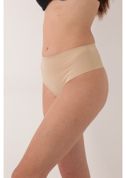 Ten Lazer Kesim Düşük Bel Tangalı Korse Külot