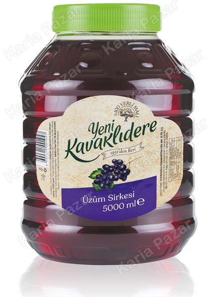 Kavaklıdere Üzüm Sirkesi 5 Lt x 2 Adet | Turşuluk ve Salatalık Doğal Sirke Seti modelleri