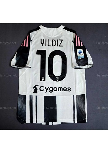 Juventus 2025/26 Yeni Sezon Kenan Yıldız Iç Saha Forması (Yeni)