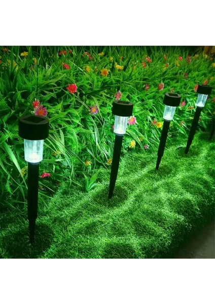 10'lu Günes Enerjili LED Bahçe Yolu Lambasi- Solar Aydinlatma IP44 Su Geçirmez Isik Setil fırsatları
