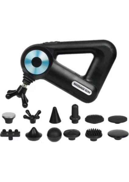 Profesyonel Derin Doku Masaj Tabancası - 12 Başlıklı Kas Gevşetici fiyatları