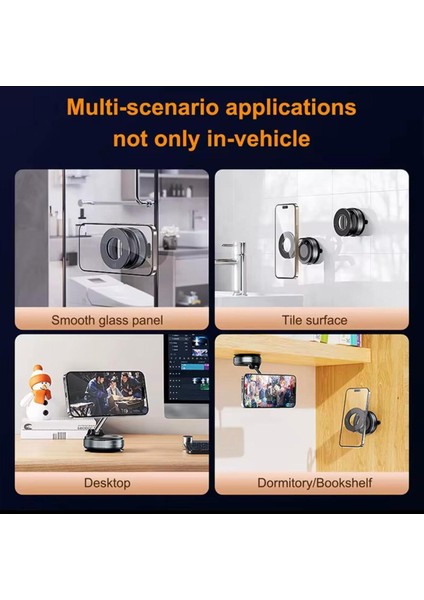 Manyetik Vakumlu Araç Içi Telefon Tutucu - 360 Derece Dönebilen Ayaklı fiyatları