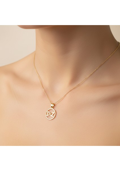 14 Ayar Altın Kolye Ucu D&z GM11134 0.5 gr