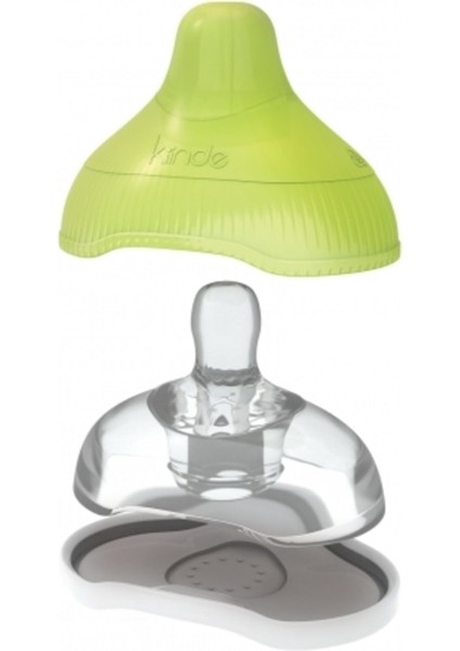 Yavaş Akış Biberon Başlığı, 2'li Beyaz Takım