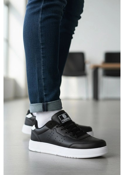 Atina - Siyah Beyaz Günlük Çocuk Sneaker