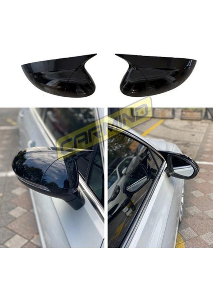 Opel Astra K Batman Yarasa Ayna Kapağı Piano Black 2016- modelleri