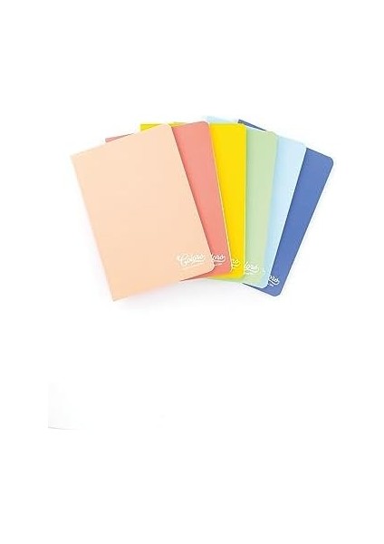Colors A4 80 Yaprak Çizgili Defter 3'lü Paket, Somon, Pembe, Mavi modelleri
