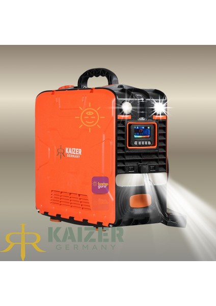 Kaizer Pro Dizel Isıtıcı - LED Ortam Aydınlatmalı