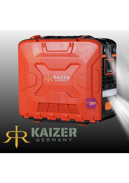 Kaizer Pro Dizel Isıtıcı - LED Ortam Aydınlatmalı