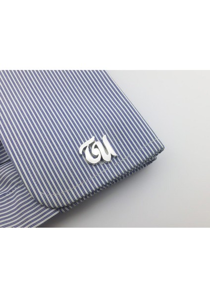 Iki Harf Kol Düğmesi Tu Model