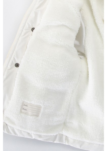 Su Geçirmez Içi Kürklü Peluş Fermuarlı Kalın Kapüşonlu Şişme Kar Kışlık Erkek Bebek Mont Çocuk Kaban fırsatları