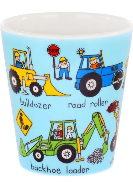 2'li Melamin Alıştırma Bardağı (Wheels & Train) modelleri