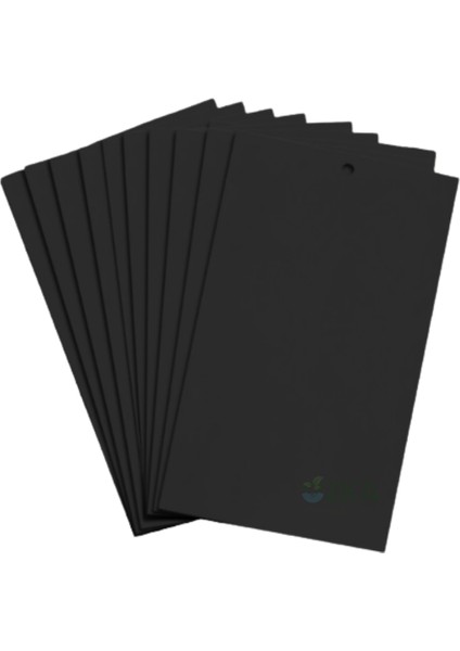 10 Adet Siyah Yapışkan Kart Tuzak 25×10 – Tuta Için Etkili Kart