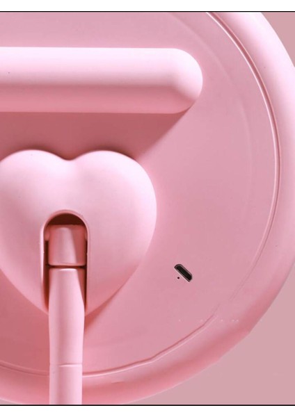 Dokunmatik LED Işıklı USB Li Yuvarlak Masa Üstü Makyaj Aynası Makyaj Aynası Ledli fiyatları