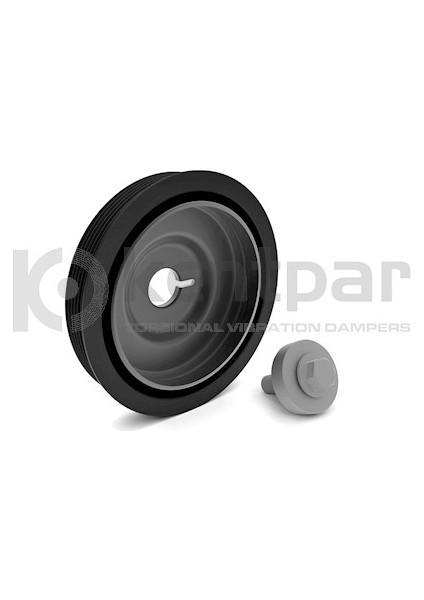 Kentpar 152K1581S Krank Kasnağı Renault Clıo Iı-Iıı-Iv Kangoo-Megane Iı-Iıı-Iv Talısman Symbol Iı-Iıı Nıssan Qashqaı Iı-Pulsar-Juke Dacıa Duster-Sandero-Logan 1.4 1.5dci 1.6 K4J-K9K-K4M 6 Oluk 1230317