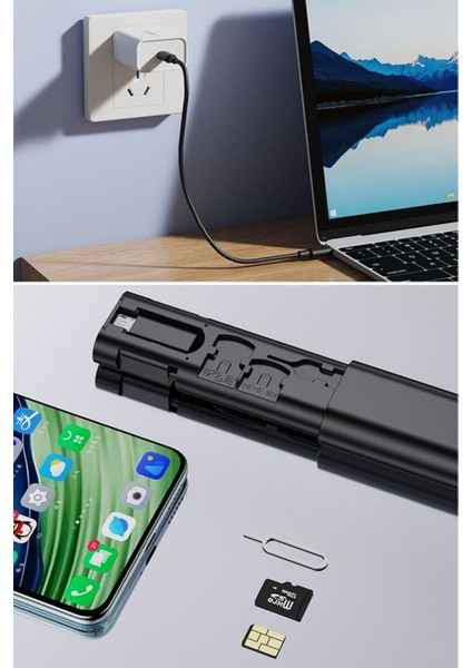 Cep Tipi 60W Bas Aç Type-C,iphone Şarj,micro USB Hızlı Şarj Data Kablo Seti modelleri