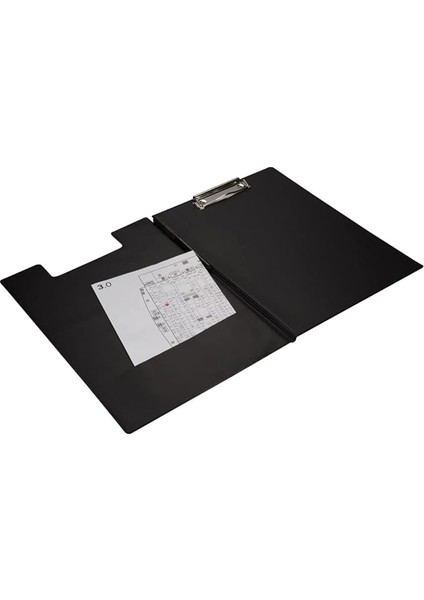 333S A4 Pvc Kapaklı Sekreter Tablası,sekreterlik,sekreter Bloknot,a4 Kapaklı Sekreterlik,siyah