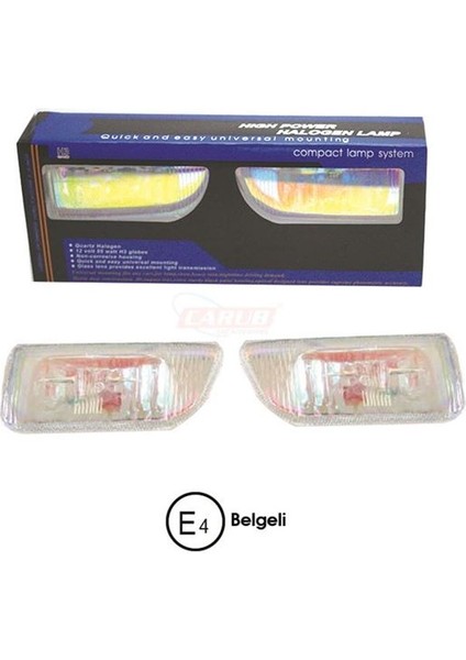 Carub Sis Lamba Toyota 12V Toyt Tip Renbw Set Emark Belge