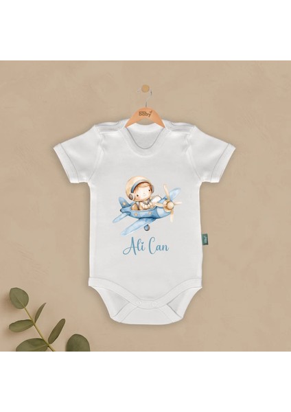 Isimli Bebek Body & Zıbın Uçak Tasarımları