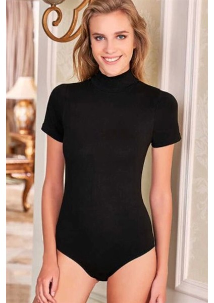 Berrak 2054 Likralı Balıkçı Yaka Yarım Kol Çıtçıtlı Body modelleri