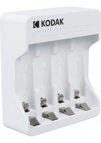 Kodak KD-29490 4'lü AA/AAA Ni-MH Otomatik Hızlı Pil Şarj Cihazı (Type-C)