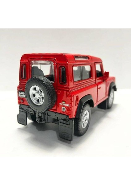 Land Rover Diecast Model Araba Kırmızı modelleri