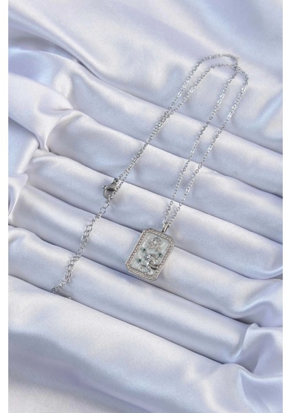 316L Çelik Zincir Gümüş Renk Zirkon Taşlı Aslan Figürlü Tarot Kolye fiyatları