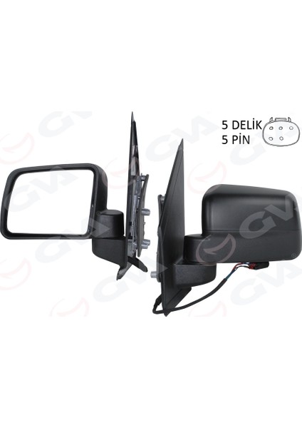 Diş Dikiz Aynasi Sol Elektrikli Isitmali Kör Noktali Connect 09 14 Almla