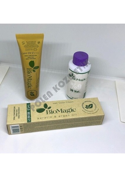 Doğal Saç Boyası 60 ml + Oksidan 90 ml