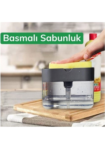 Pompalı Sünger Hazneli Sıvı Sabunluk 380 ml fiyatları