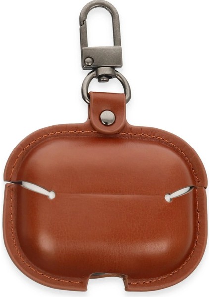 Airpods Pro 2 (2.nesil) Çanta Deri Kılıf - Taba fiyatları