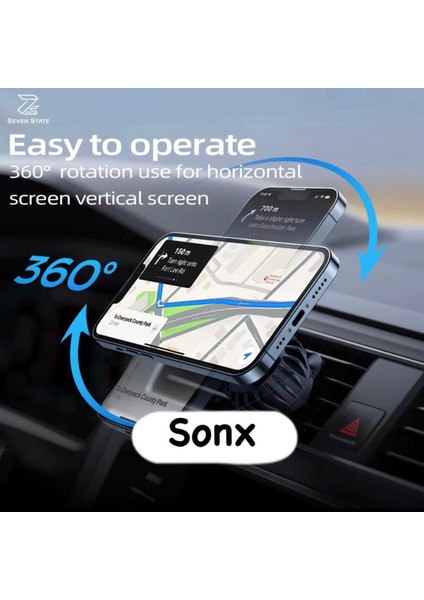 Çok Açılı Ayarlanabilir Güçlü Manyetik Araç Klima Menfez Telefon Tutucu-Tüm Telefonlar Için fiyatları