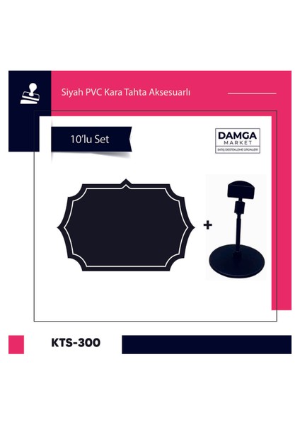 Yazılıp-Silinebilir Yıldız Etiketi ve Ayaklı Etiket Tutucu 10 Lu Paket indirimleri