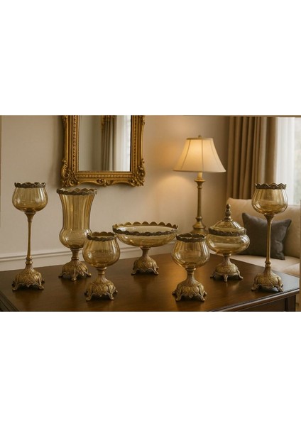 7 Parça Konsol Seti Konsol Takımı